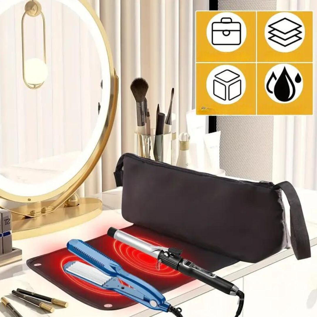 Heat-Proof Hair Accessory Bag