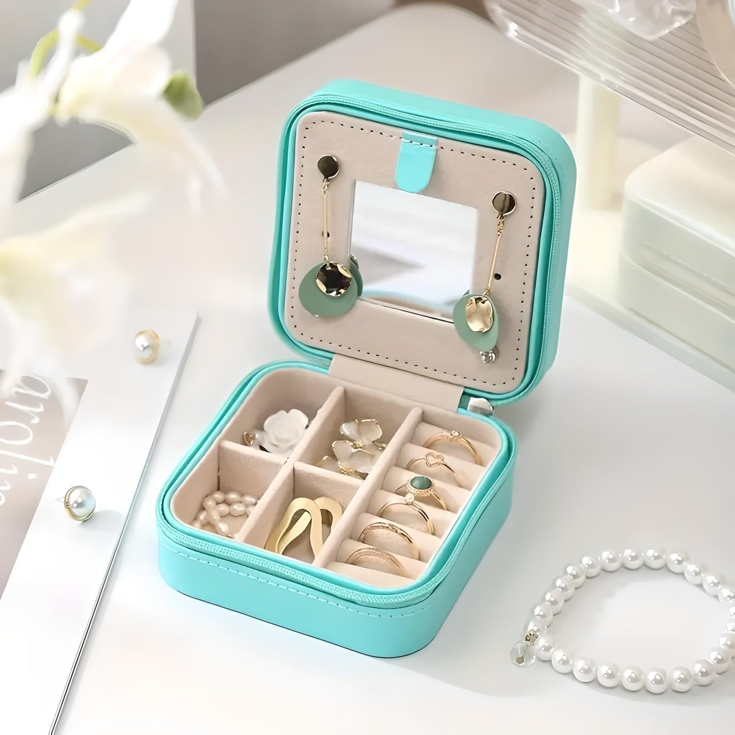 Minimalist Travel Jewellery Box