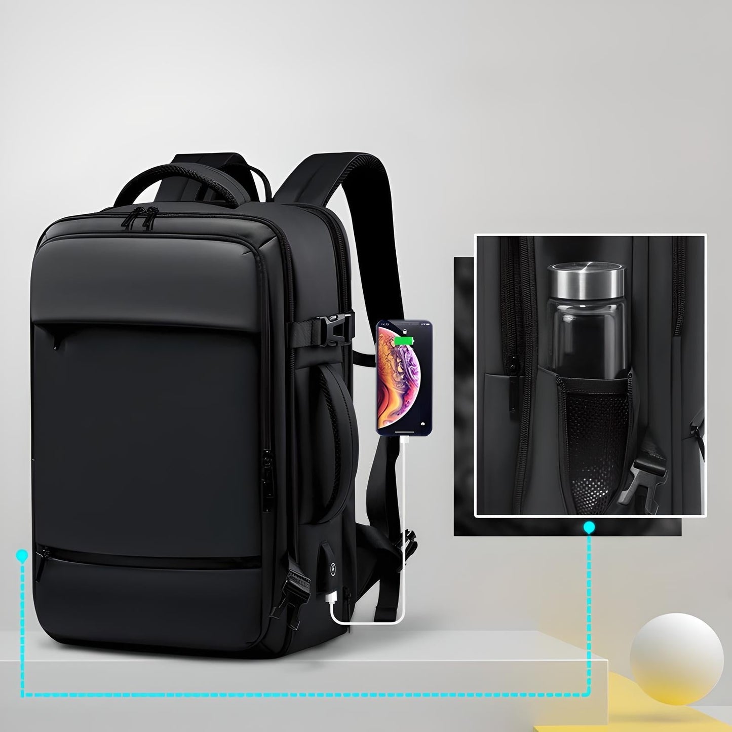 Expandable Carry-On Backpack