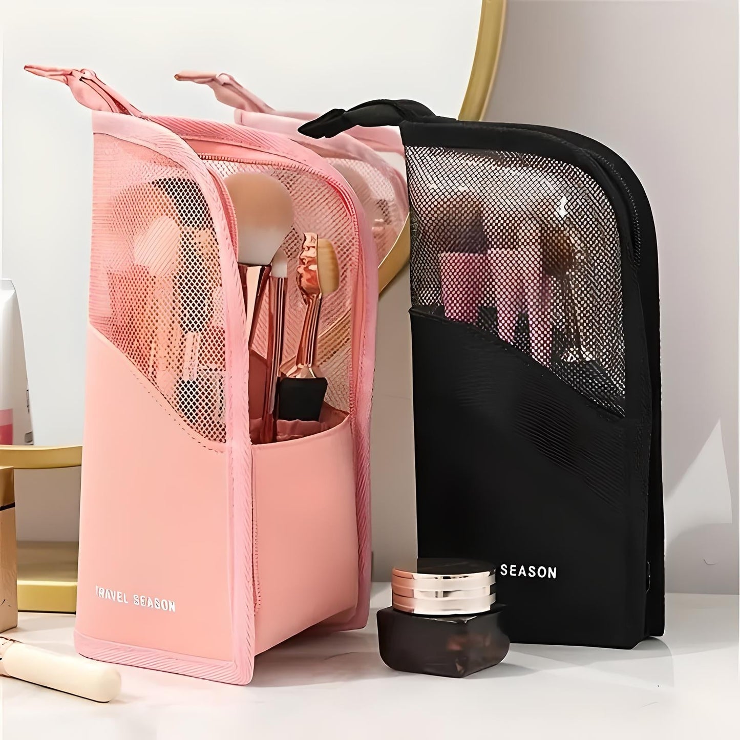 Zipper Cosmetic Bag