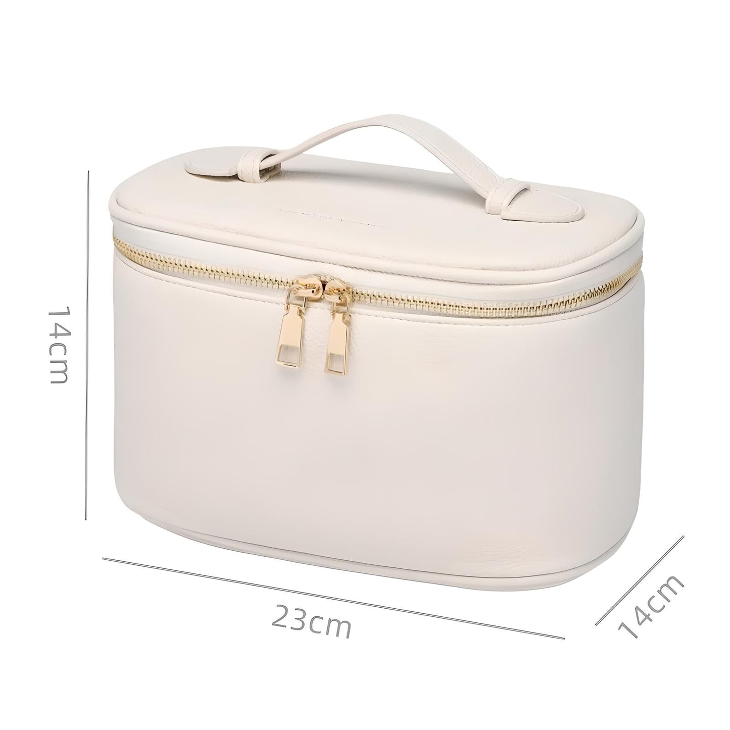 Leather Look Cosmetics Case