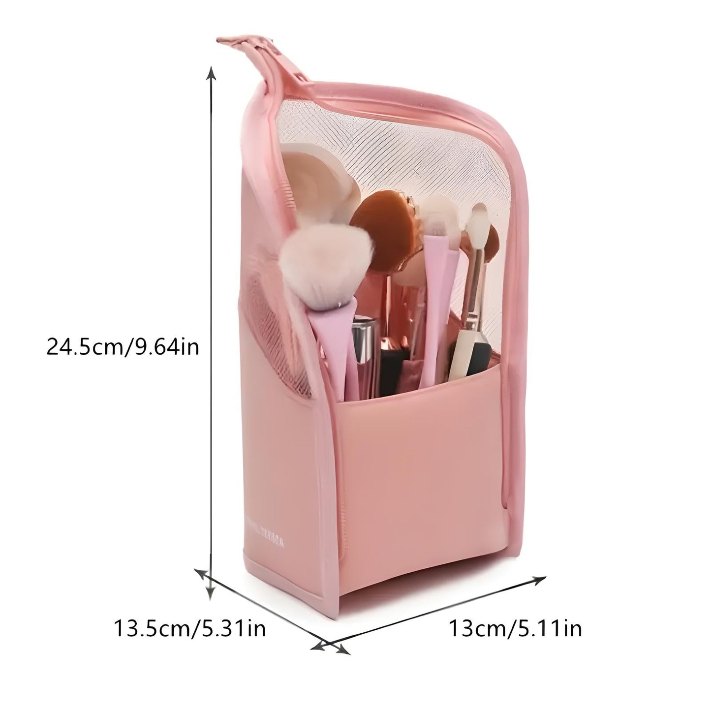 Zipper Cosmetic Bag