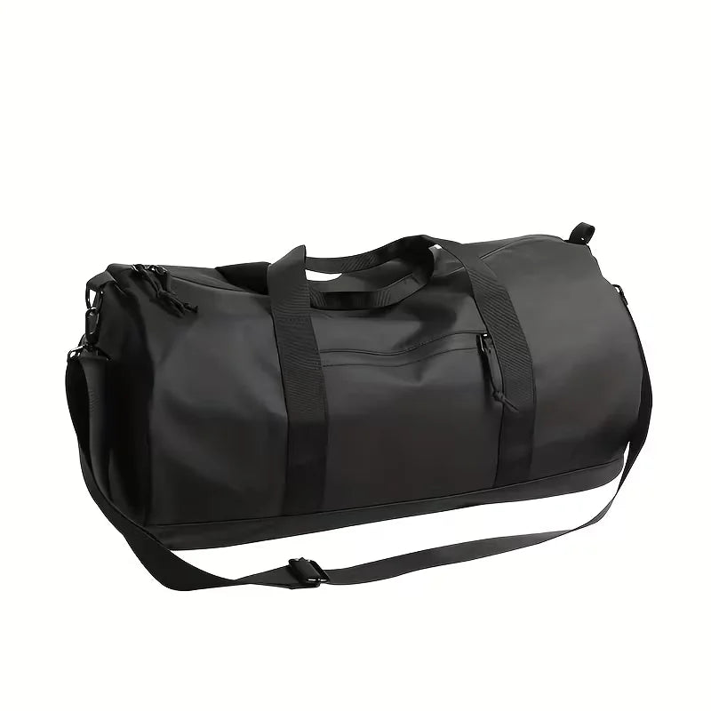 Gym Duffel Bag with Front Zip Pocket