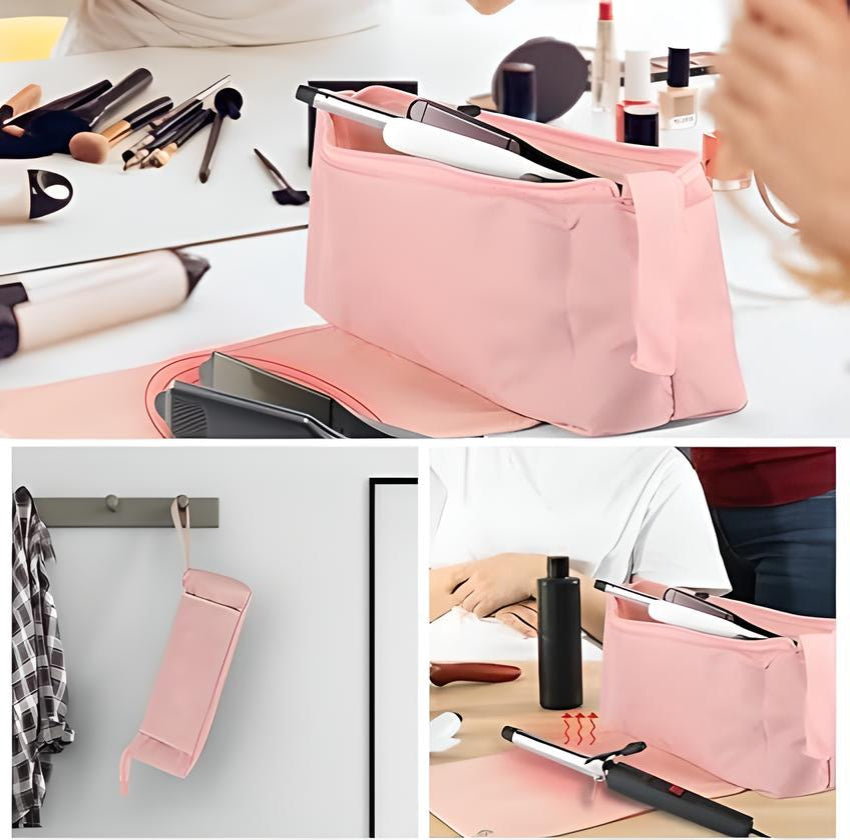 Heat-Proof Hair Accessory Bag