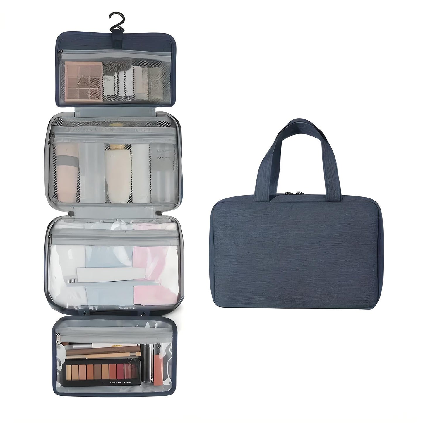 Multi-Compartment Toiletries Organiser
