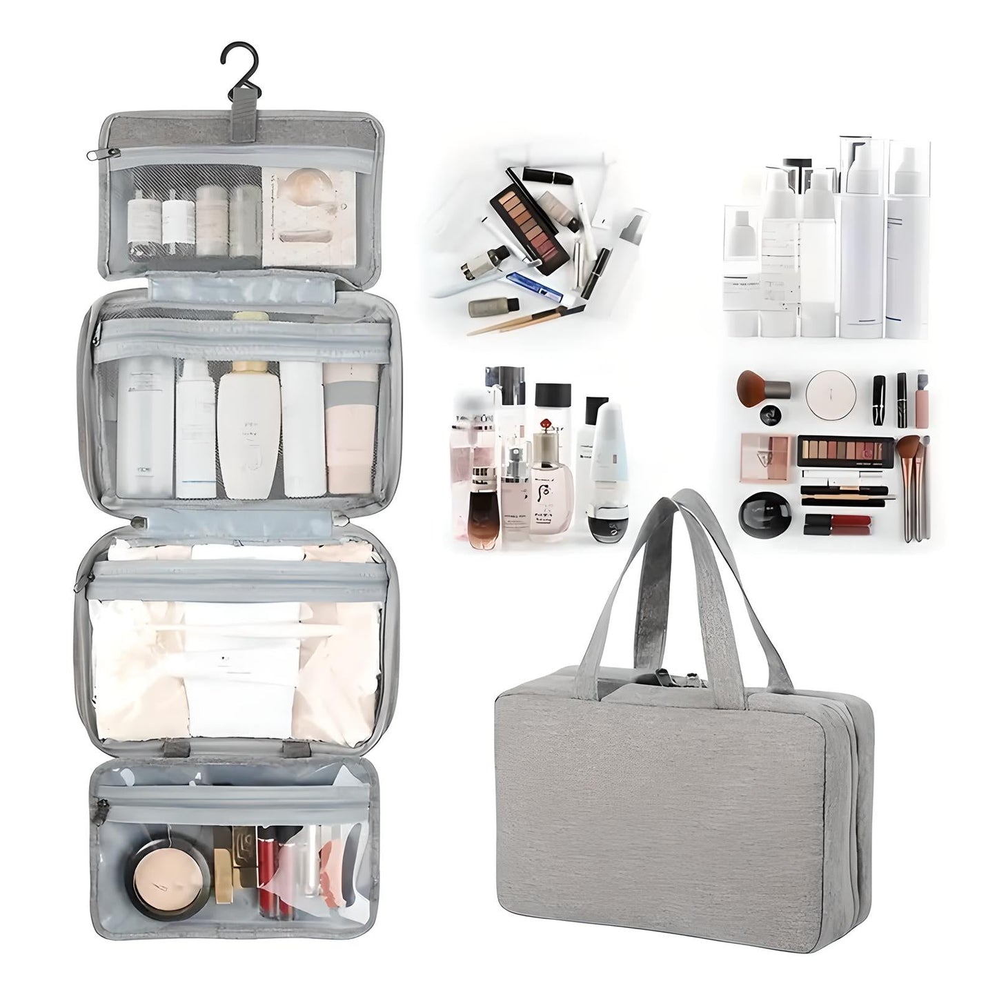 Multi-Compartment Toiletries Organiser