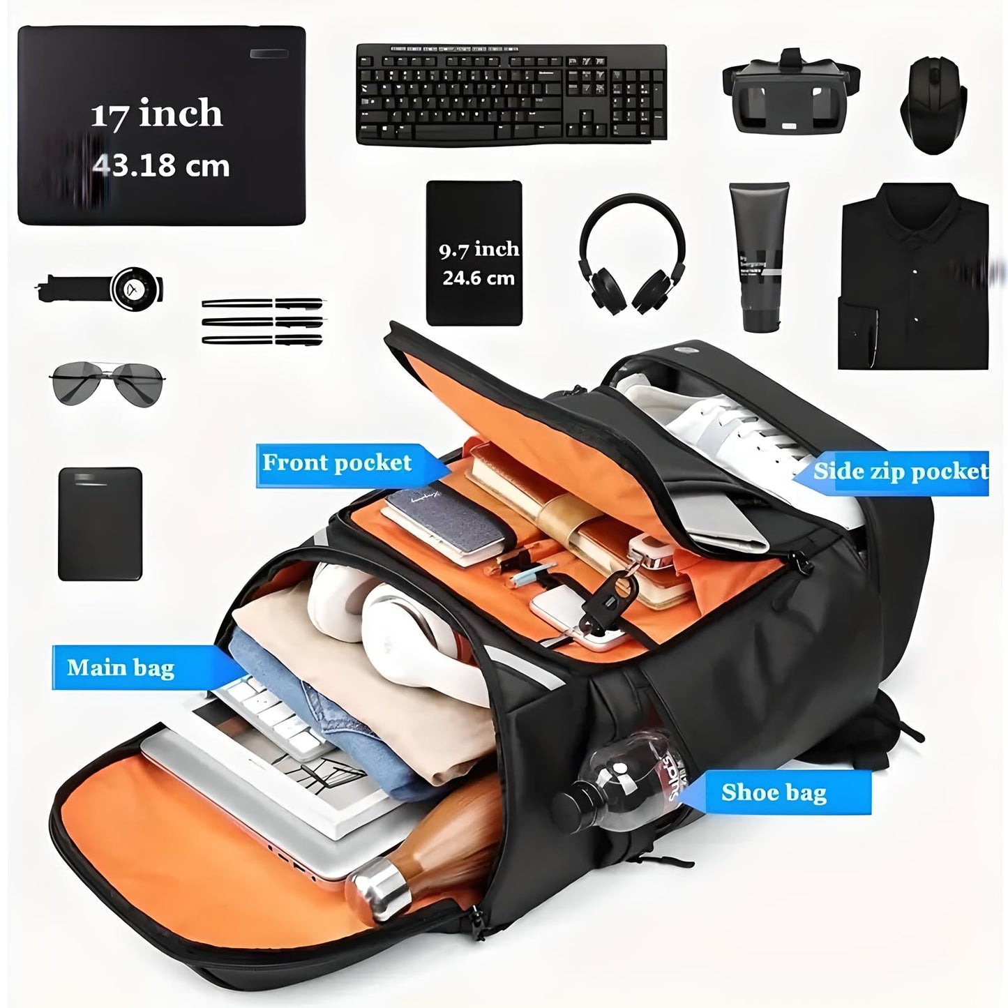 Large Capacity Hiking Backpack