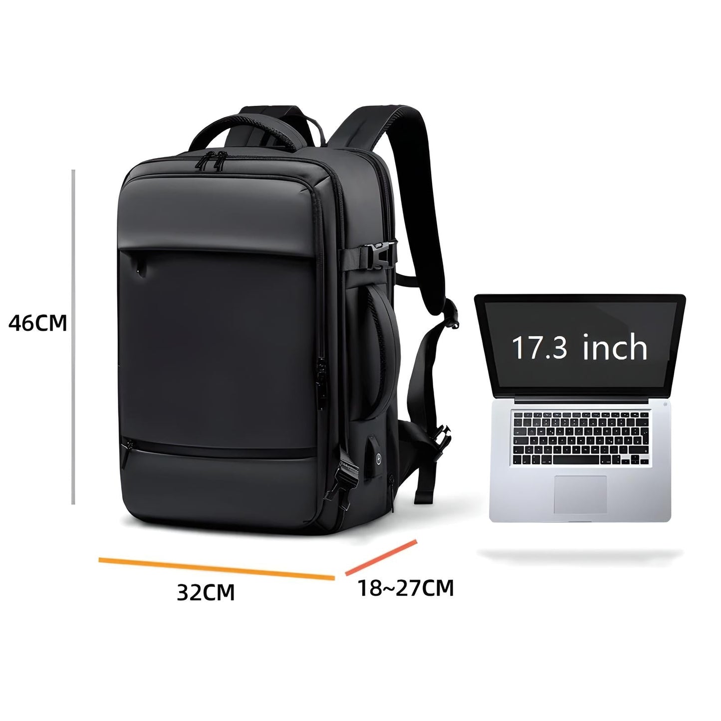 Expandable Carry-On Backpack