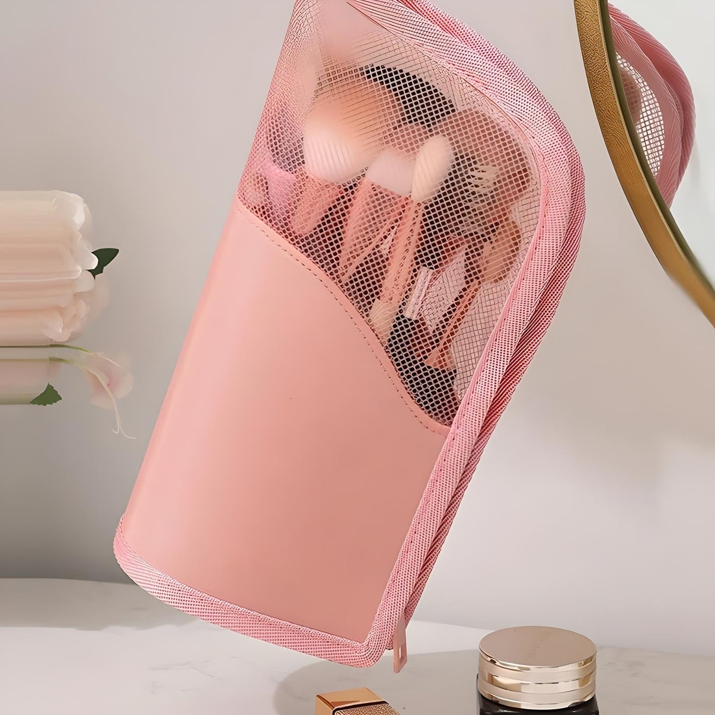 Zipper Cosmetic Bag