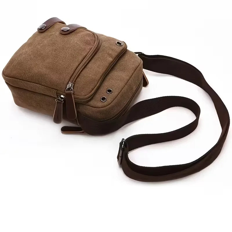 Casual Canvas Shoulder Bag