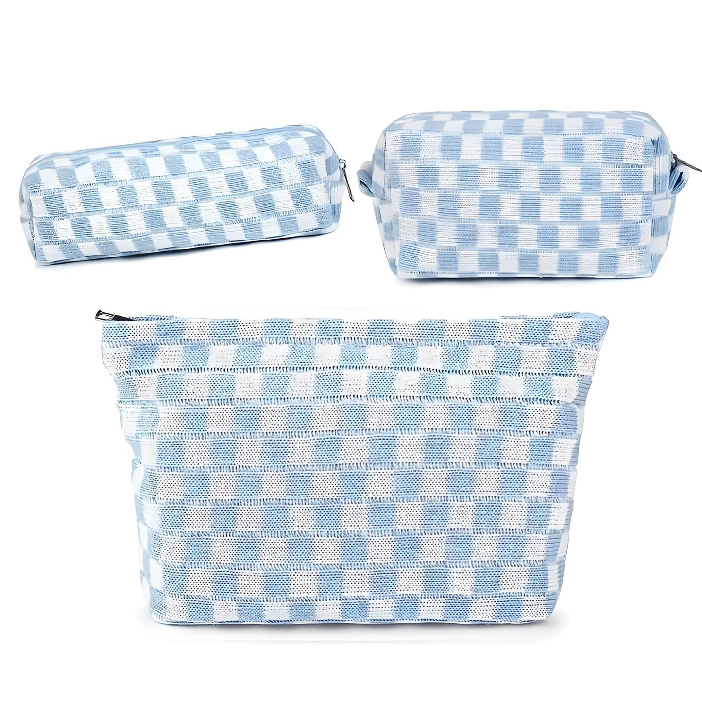 3-Piece Cosmetic Bag Set