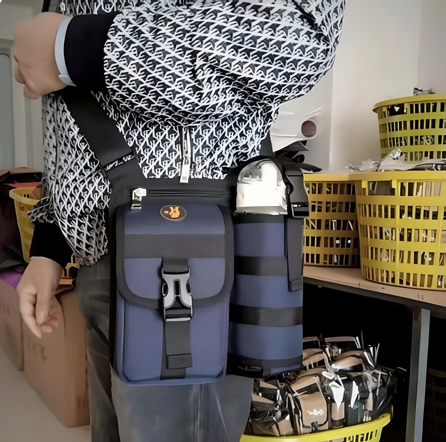Bottle Carrier Crossbody Bag