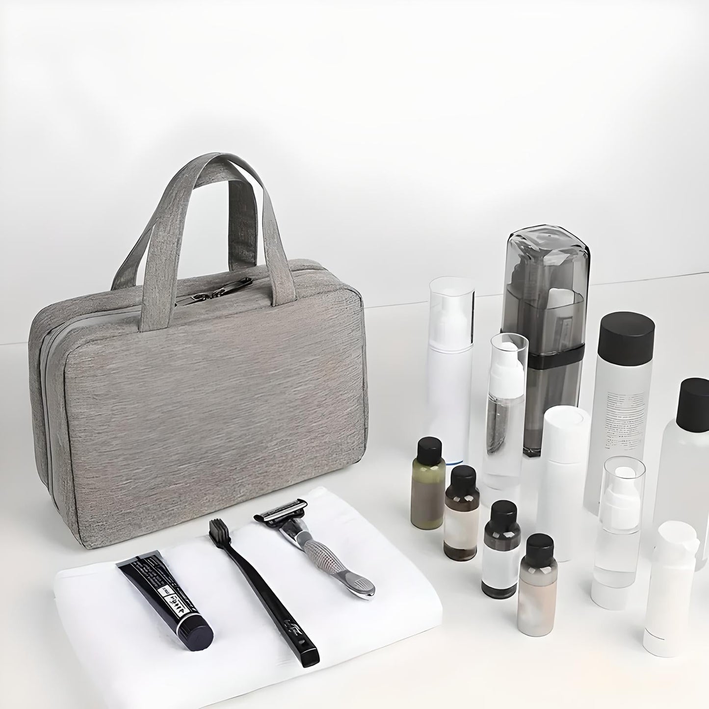 Multi-Compartment Toiletries Organiser