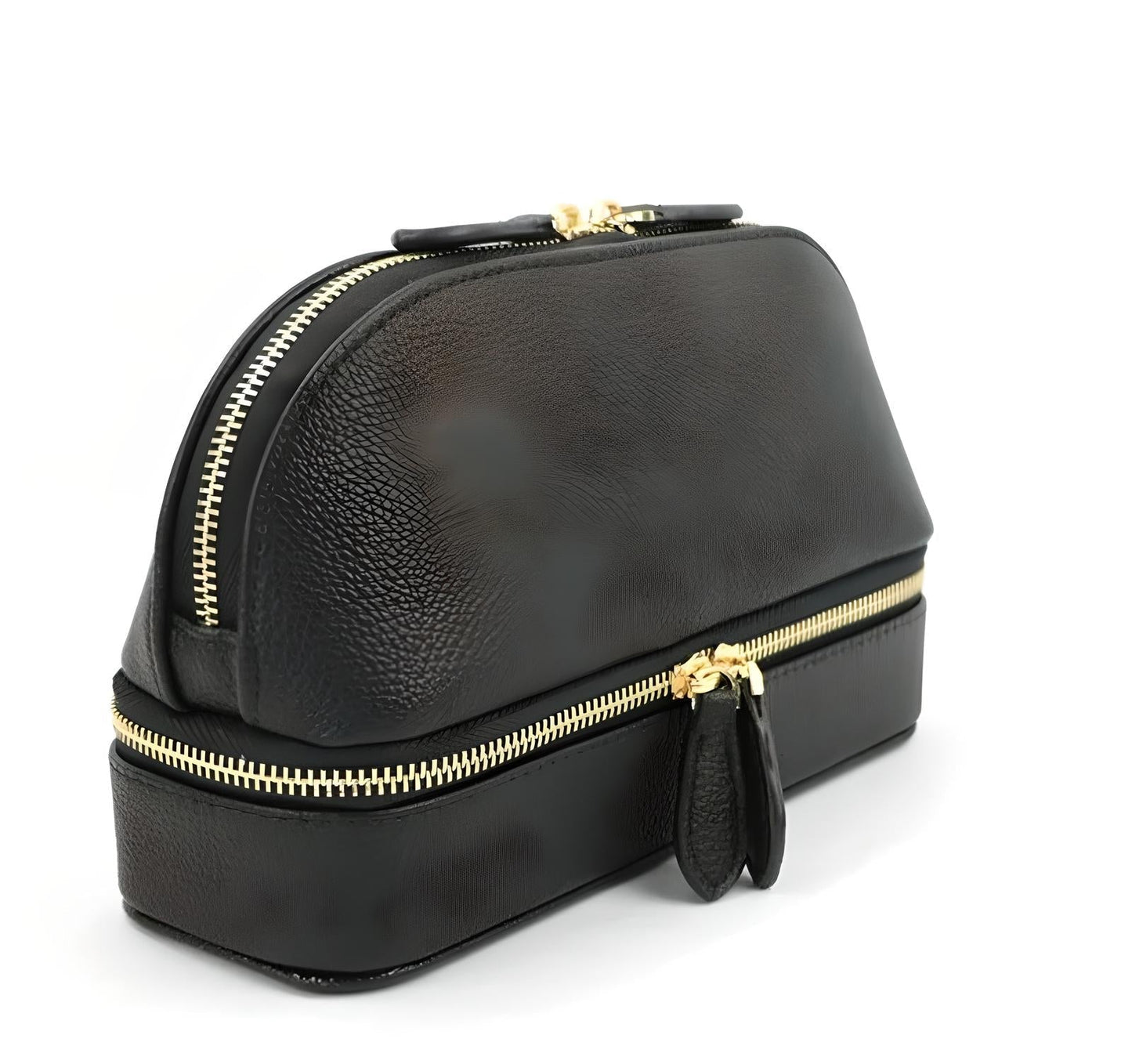 Leather Look Travel Shell Bag