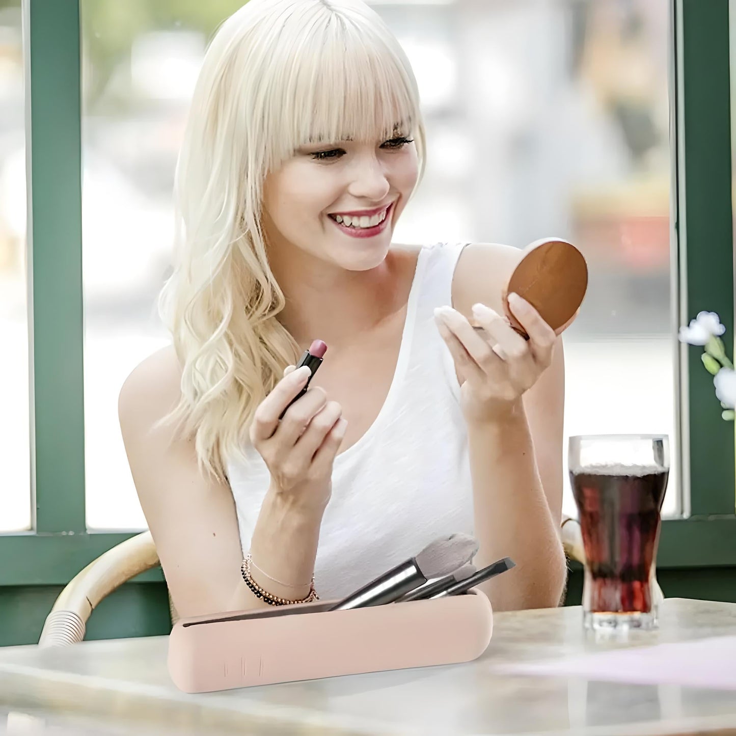 3pc Makeup Brush Cases