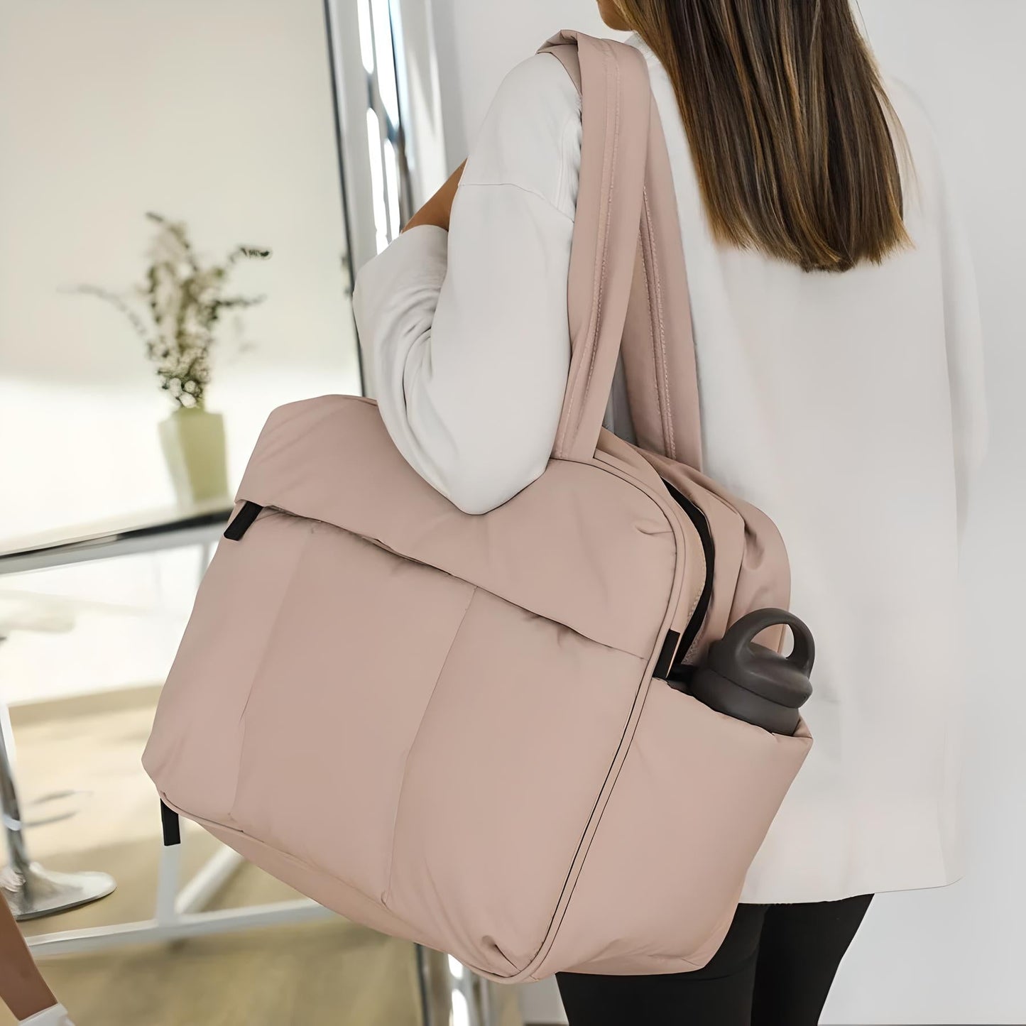 Lightweight Puffer Duffle Bag