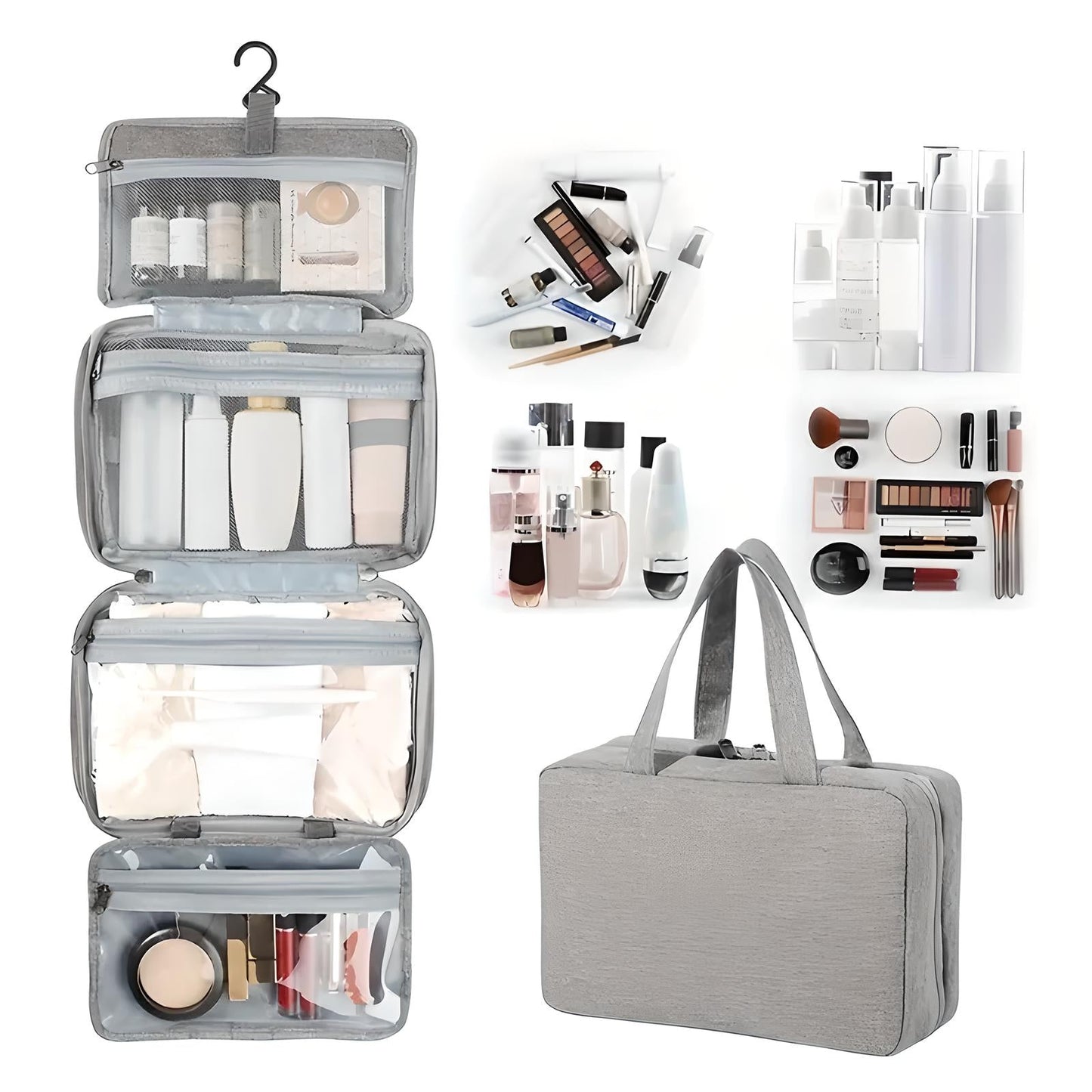 Multi-Compartment Toiletries Organiser