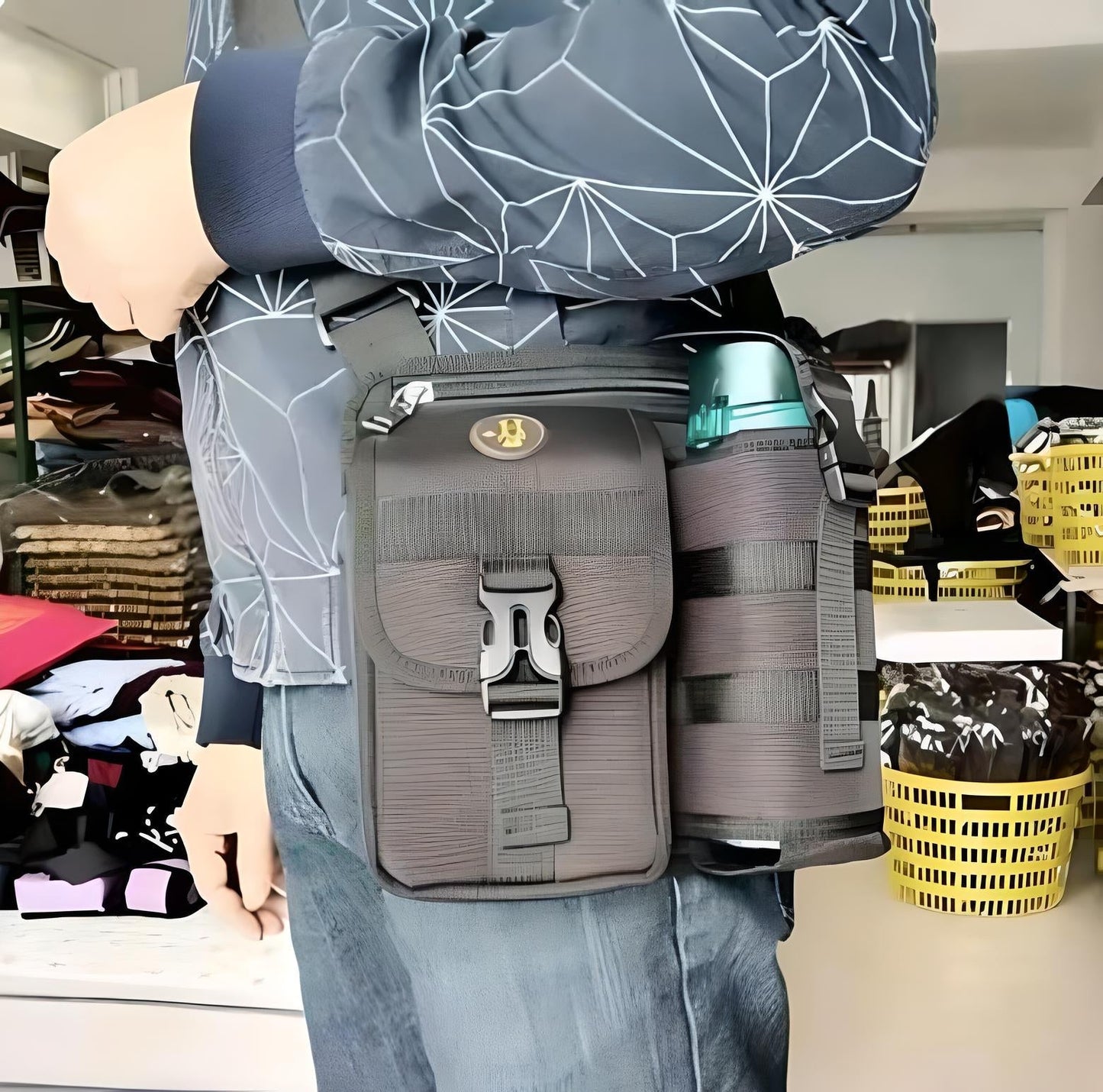Bottle Carrier Crossbody Bag