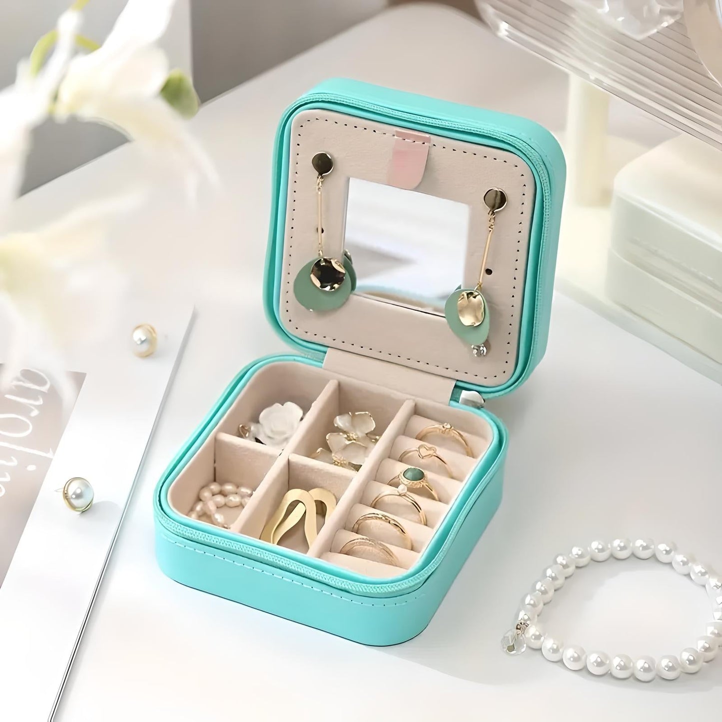 Minimalist Travel Jewellery Box