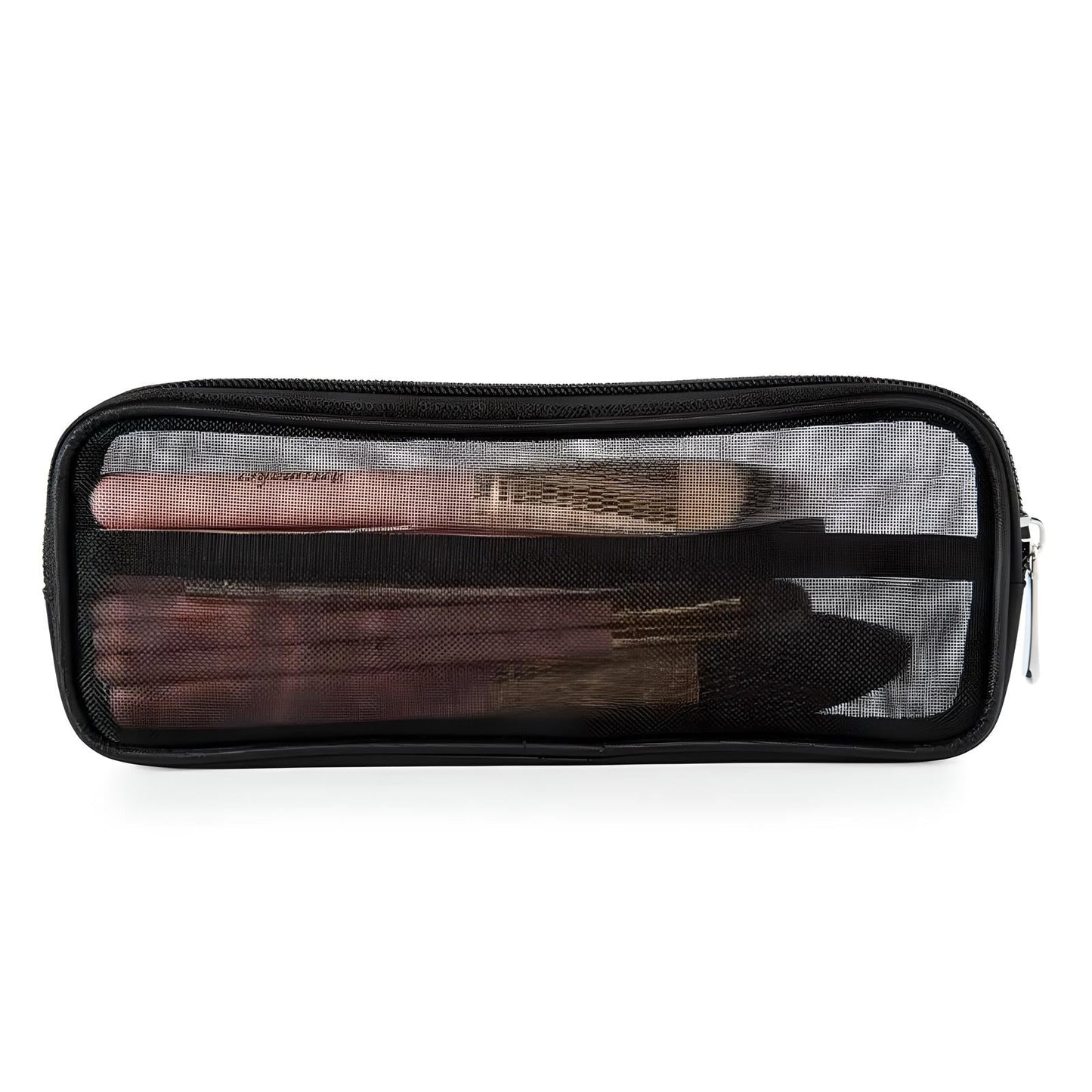 Mesh Makeup Brush Bag