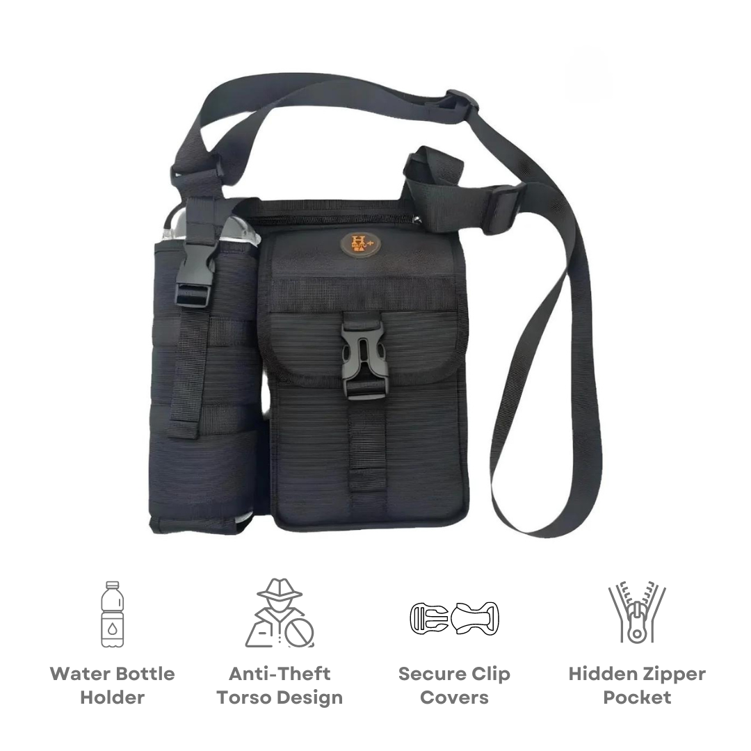 Bottle Carrier Crossbody Bag