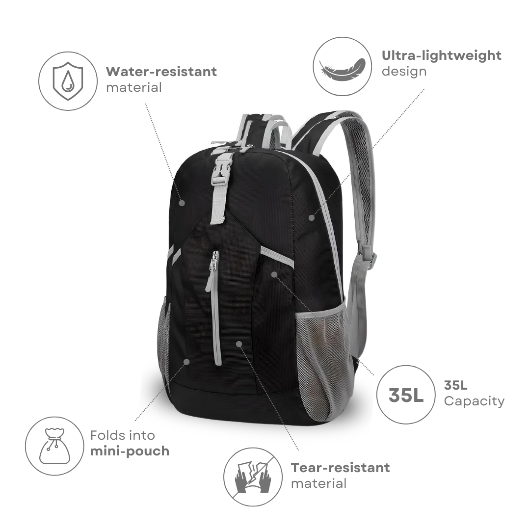 Lightweight Foldable Outdoor Backpack