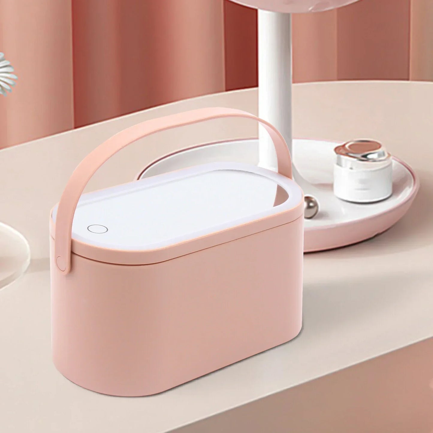 LED Mirror Makeup Box