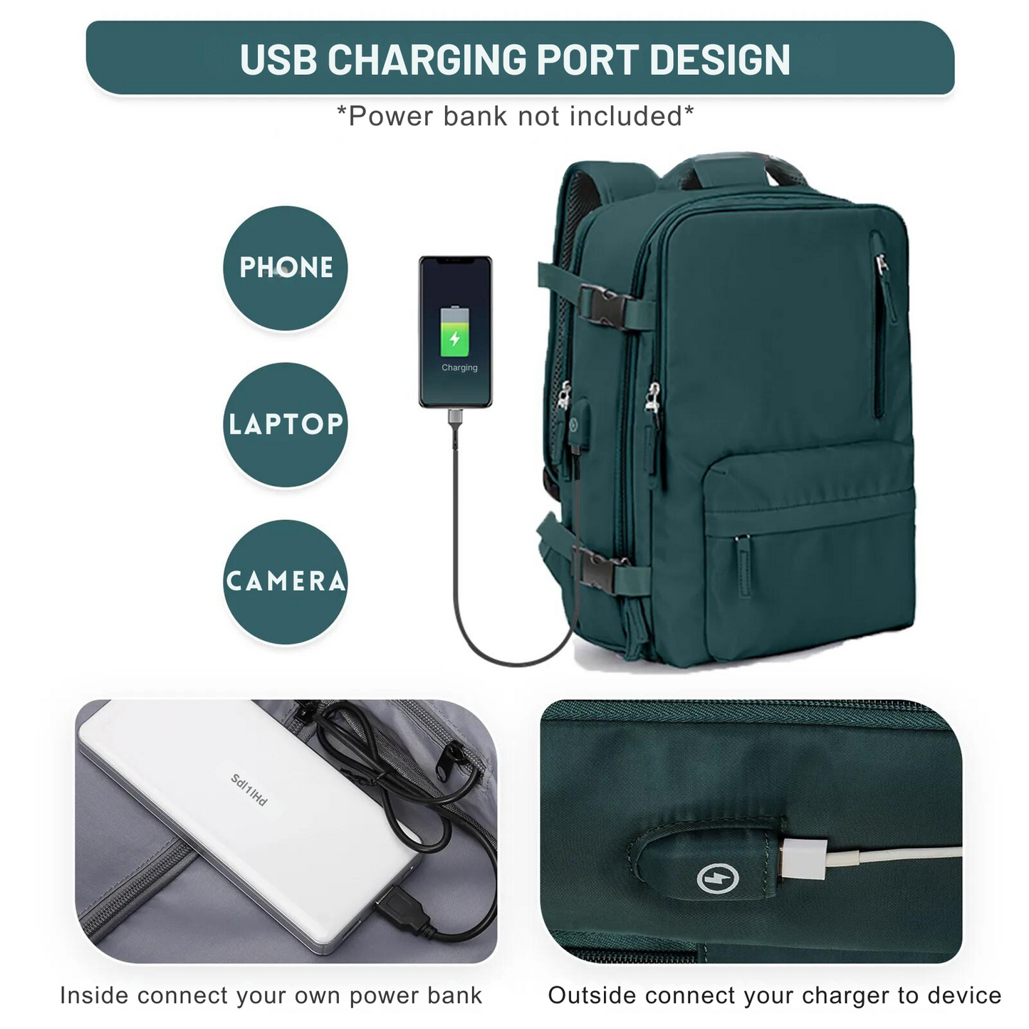 Expandable Carry-On Backpack