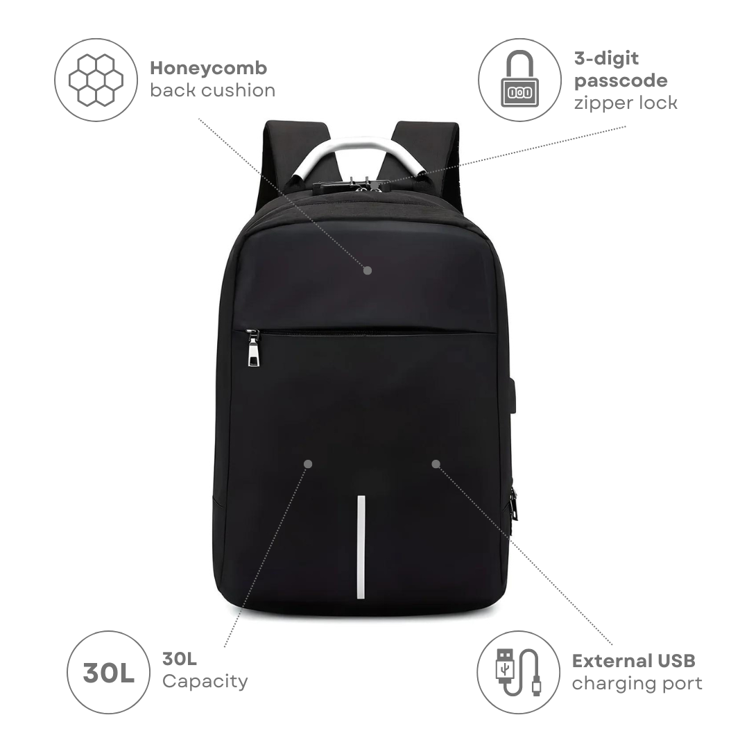 Explorer Sleek Anti-Theft Backpack