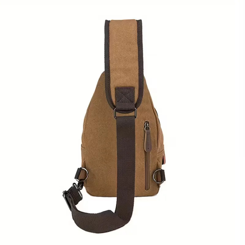 Sling Crossbody Bag with Front Pockets