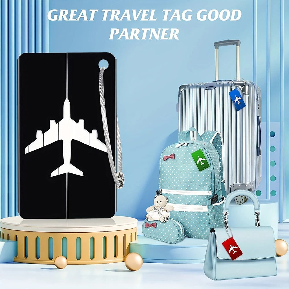 Aluminum Travel Luggage Tag