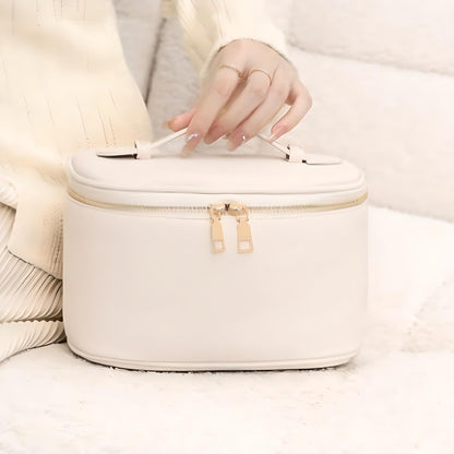 Leather Look Cosmetics Case