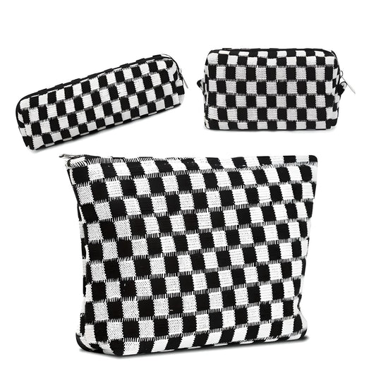 3-Piece Cosmetic Bag Set