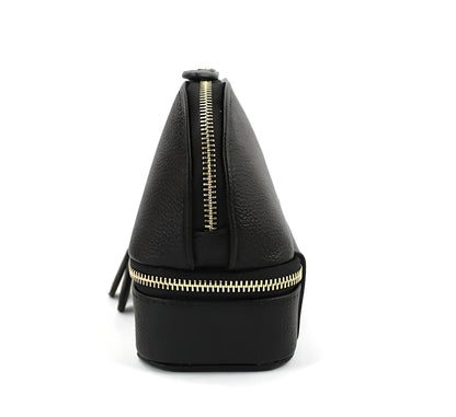Leather Look Travel Shell Bag
