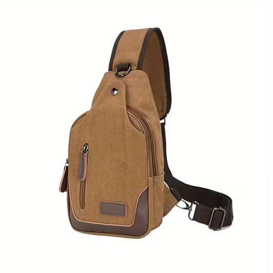 Sling Crossbody Bag with Front Pockets