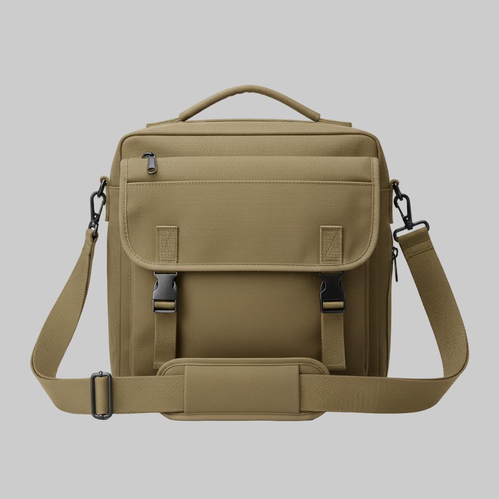 Canvas Crossbody Bag for Students and Work