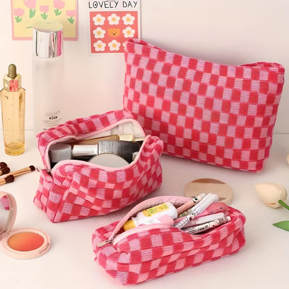 3-Piece Cosmetic Bag Set
