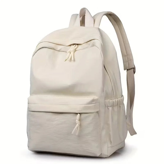 Minimalist Backpack with Side Pockets