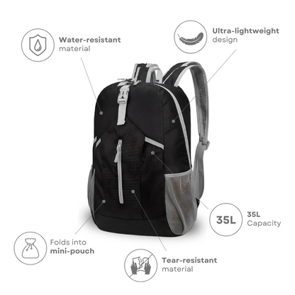 Lightweight Foldable Outdoor Backpack