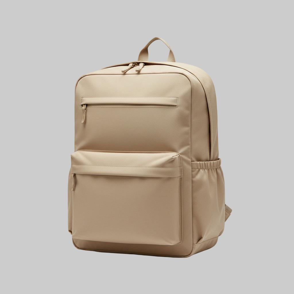 Minimalist Backpack with Side Pockets
