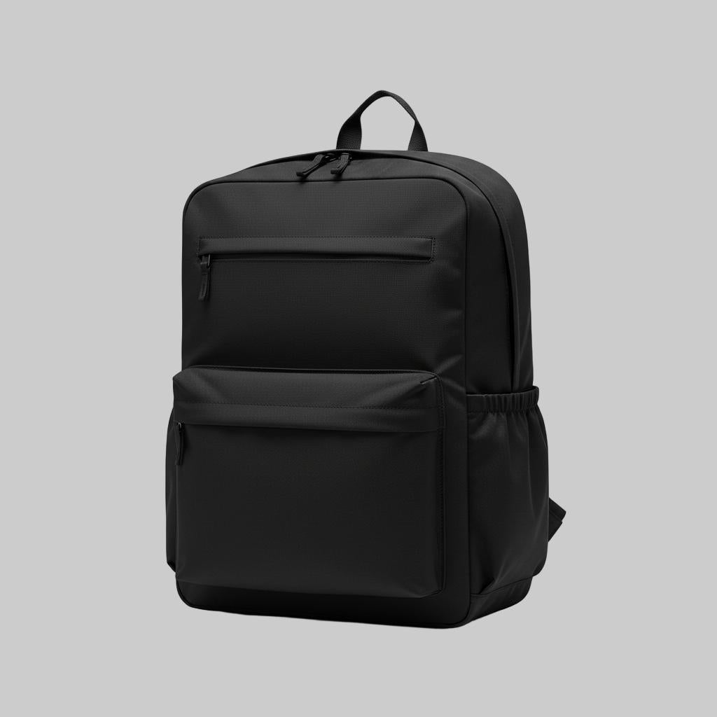 Minimalist Backpack with Side Pockets