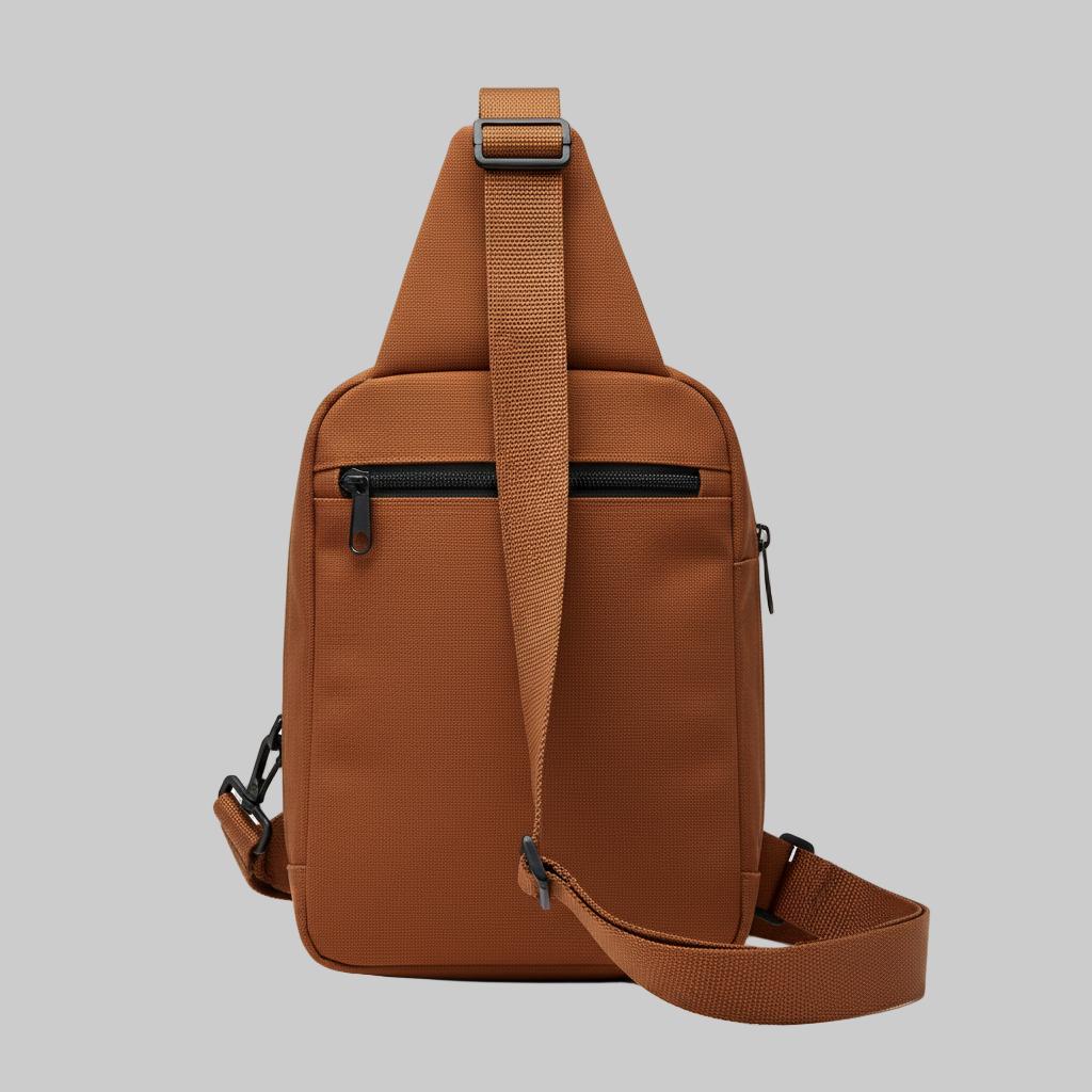 Sling Crossbody Bag with Front Pockets