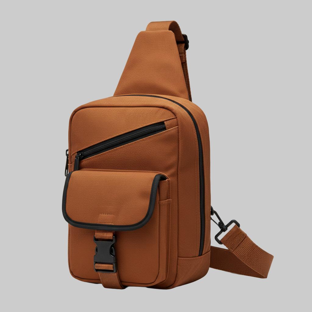 Sling Crossbody Bag with Front Pockets